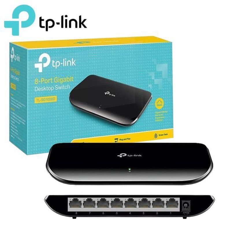 Switch Gigabit 8 Puertos TP-Link TL-SG1008D - Imagen 3