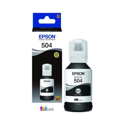 Botella Tinta Amarilla EPSON T504 70ml EcoTank