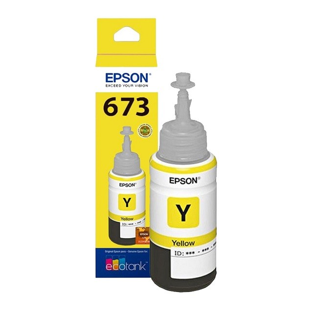 Epson T673 Amarillo Original Recarga - Imagen 2