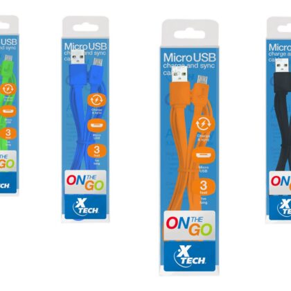Xtech Cable USB a Micro-USB 1m (Pack 10)