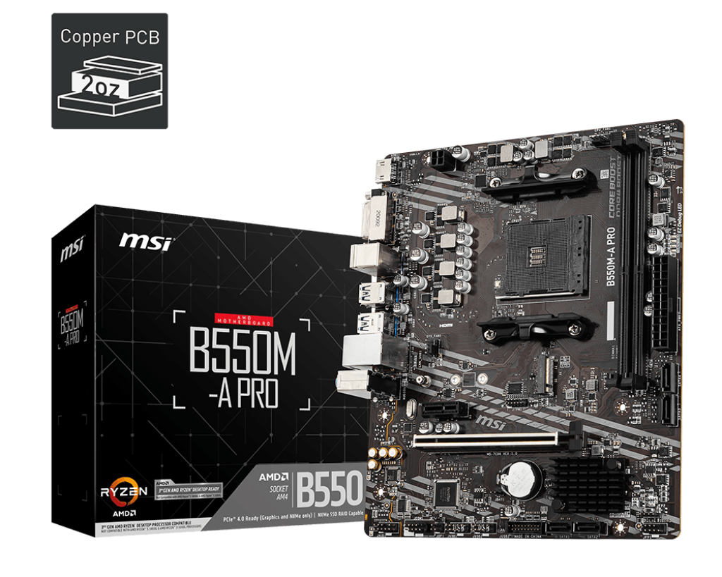MSI B550M-A PRO Placa Base Micro ATX