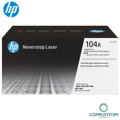 HP 104A Kit de Tambor Negro Original