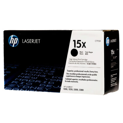 HP 15X Tóner Negro Alto Rendimiento