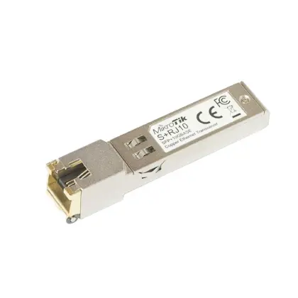MikroTik S+RJ10 Módulo SFP+ RJ45 10Gbps Multivelocidad