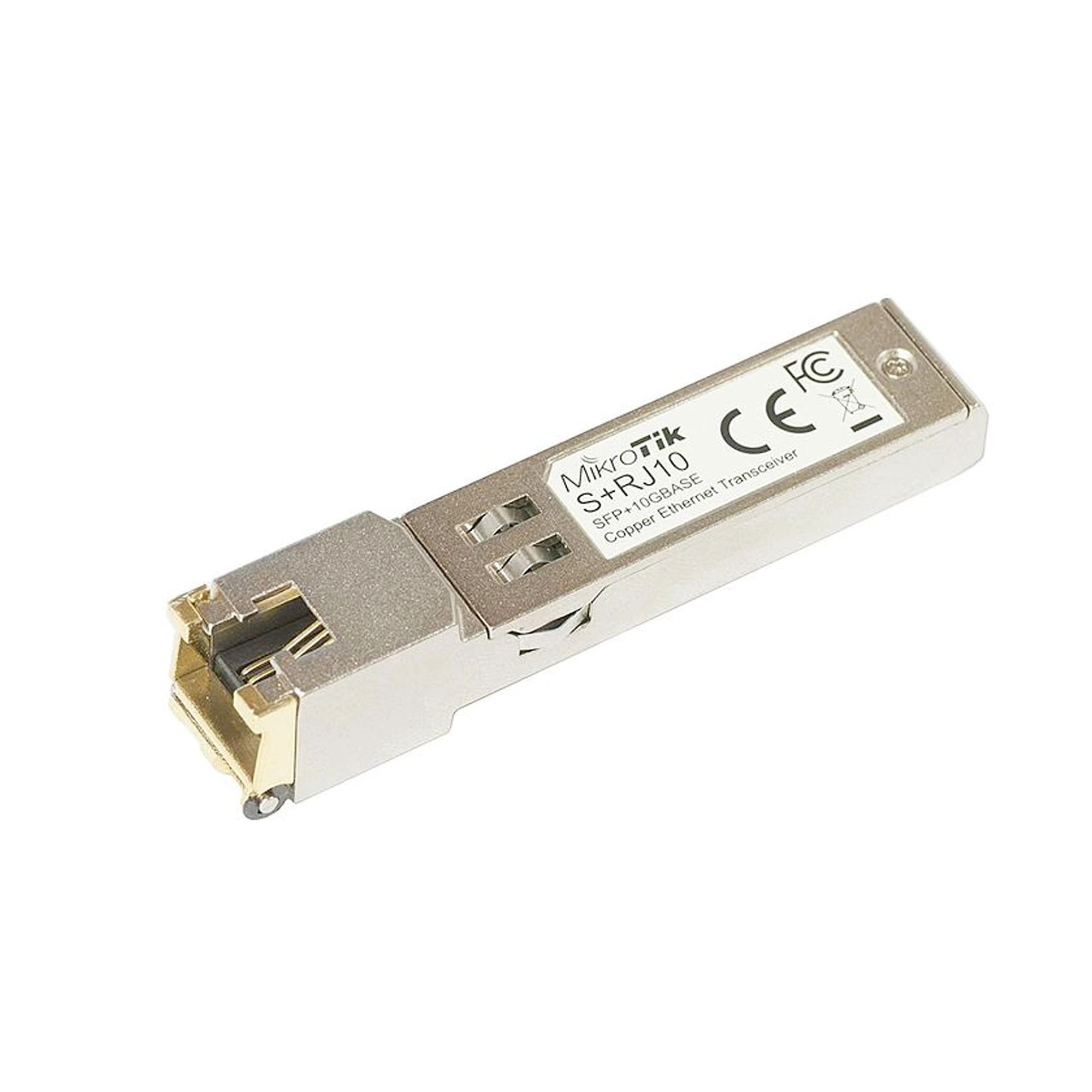 MikroTik S+RJ10 Módulo SFP+ RJ45 10Gbps Multivelocidad