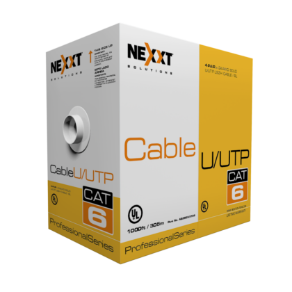 Cable Nexxt Cat6 UTP 305m Azul