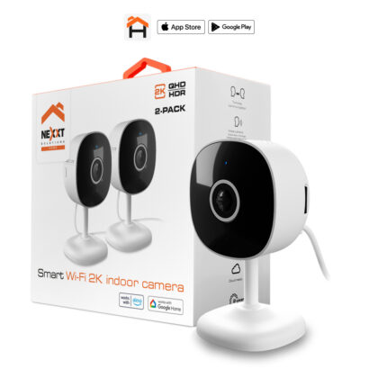 Nexxt Solutions Cámara Interior 2K 2 Pack