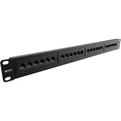 Nexxt Panel de Conexiones CAT6 24 Puertos