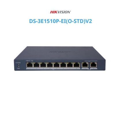 Switch Gigabit Hikvision 8 Puertos PoE