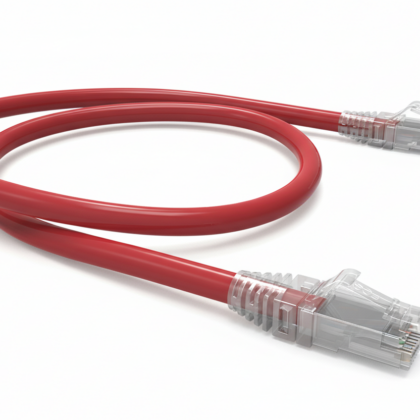 Furukawa Patch Cable UTP Cat.6 3m Negro/Rojo