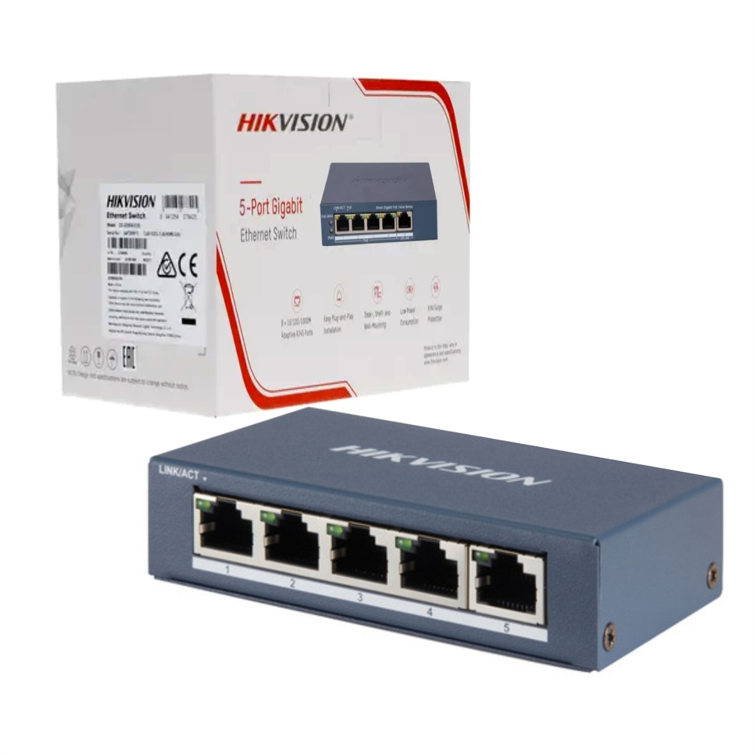 Switch 5 Puertos Hikvision - Imagen 5