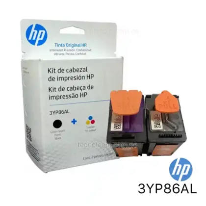 HP Cabezal Impresión Tricolor/Negro