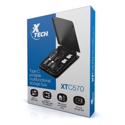 Xtech Kit Cable USB-C 24 pines Negro