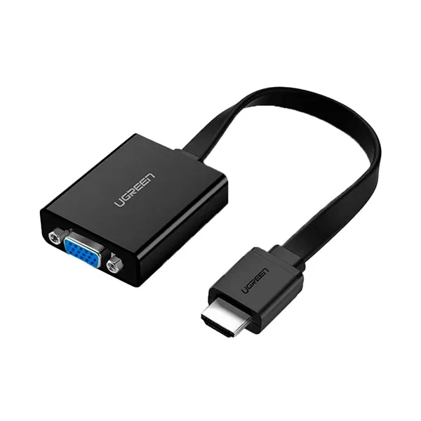 UGREEN Adaptador HDMI a VGA 25 cm - Convierte HDMI a VGA