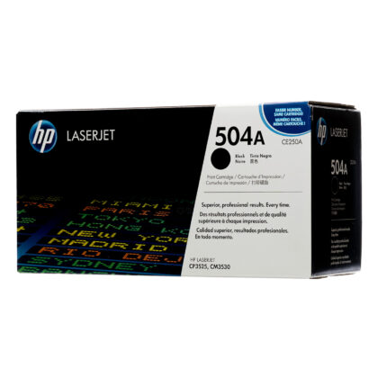 HP 504A Tóner Negro Original