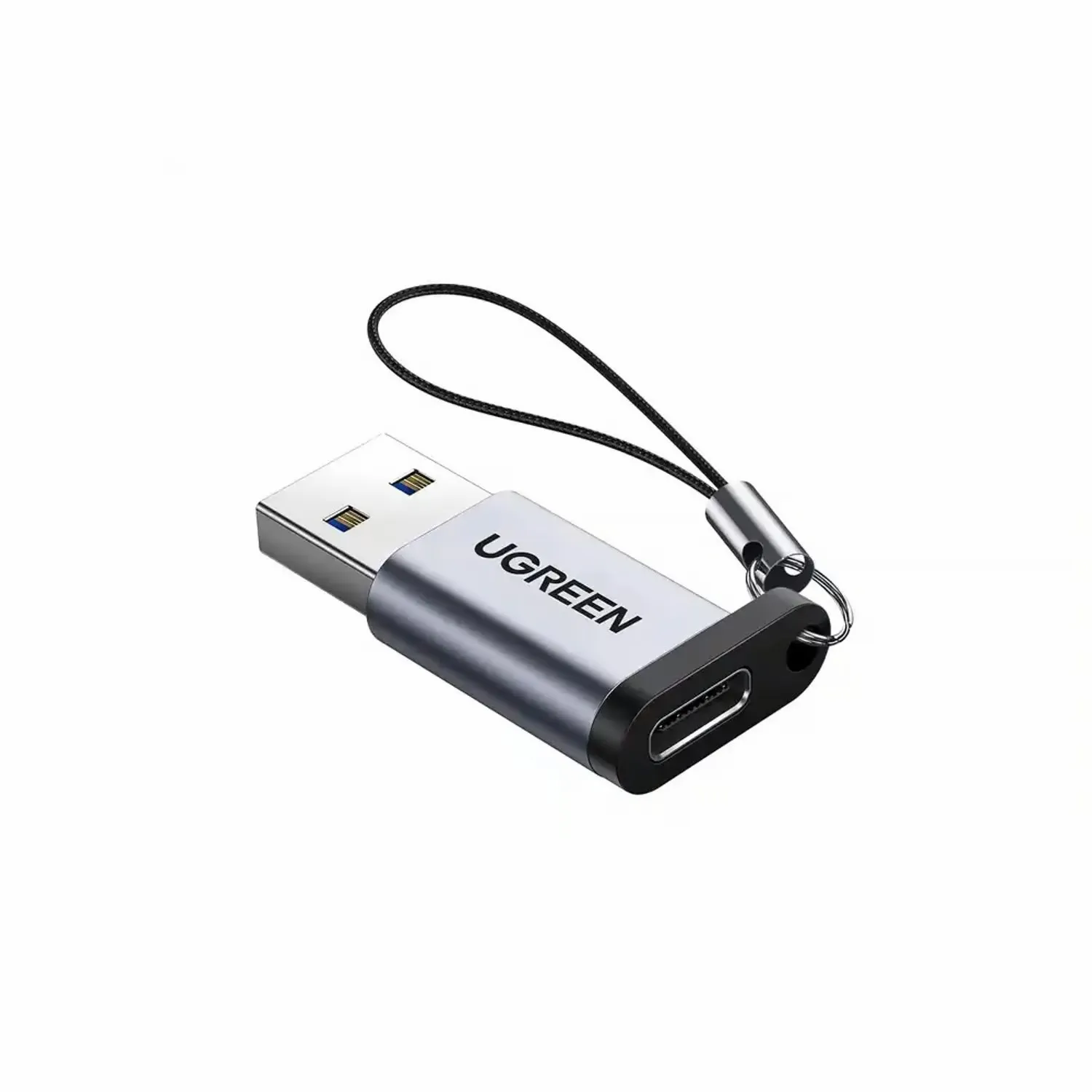 UGREEN Adaptador USB 3.0 a USB Tipo C Gris - US276