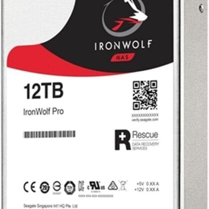 Seagate Disco Duro Interno 12TB 3.5" 7200rpm NAS