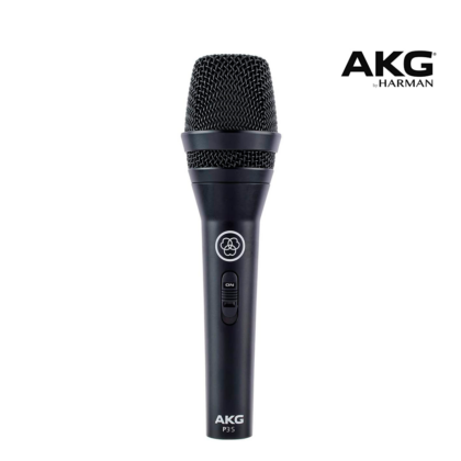 Micrófono Dinámico AKG Cardioide XLR Negro