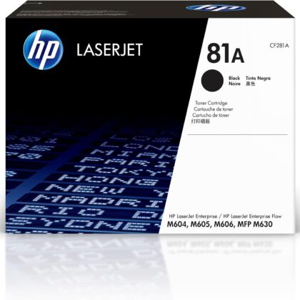 HP 81A Tóner Negro Original