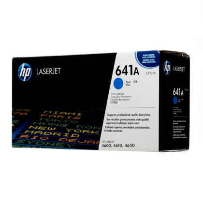 Tóner HP 641A Cián Original