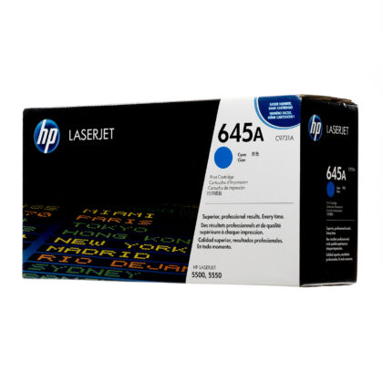 HP 645A Tóner Cián Original