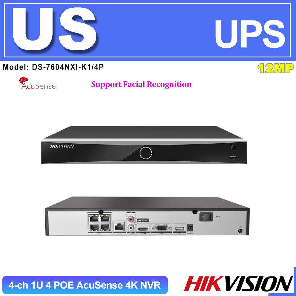 Hikvision NVR 4 Canales AcuSense 4K - Imagen 5