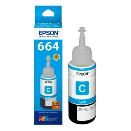 Epson T664 Tinta Cián Original 70ml