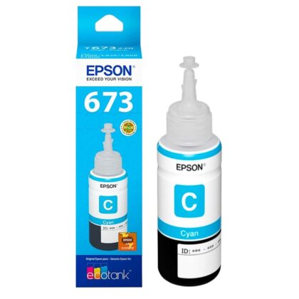 Epson T673 Tinta Cián Original 70ml