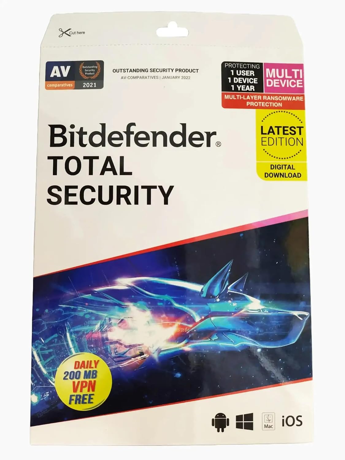 Bitdefender Total Security 5 Dispositivos 12 Meses - Imagen 2