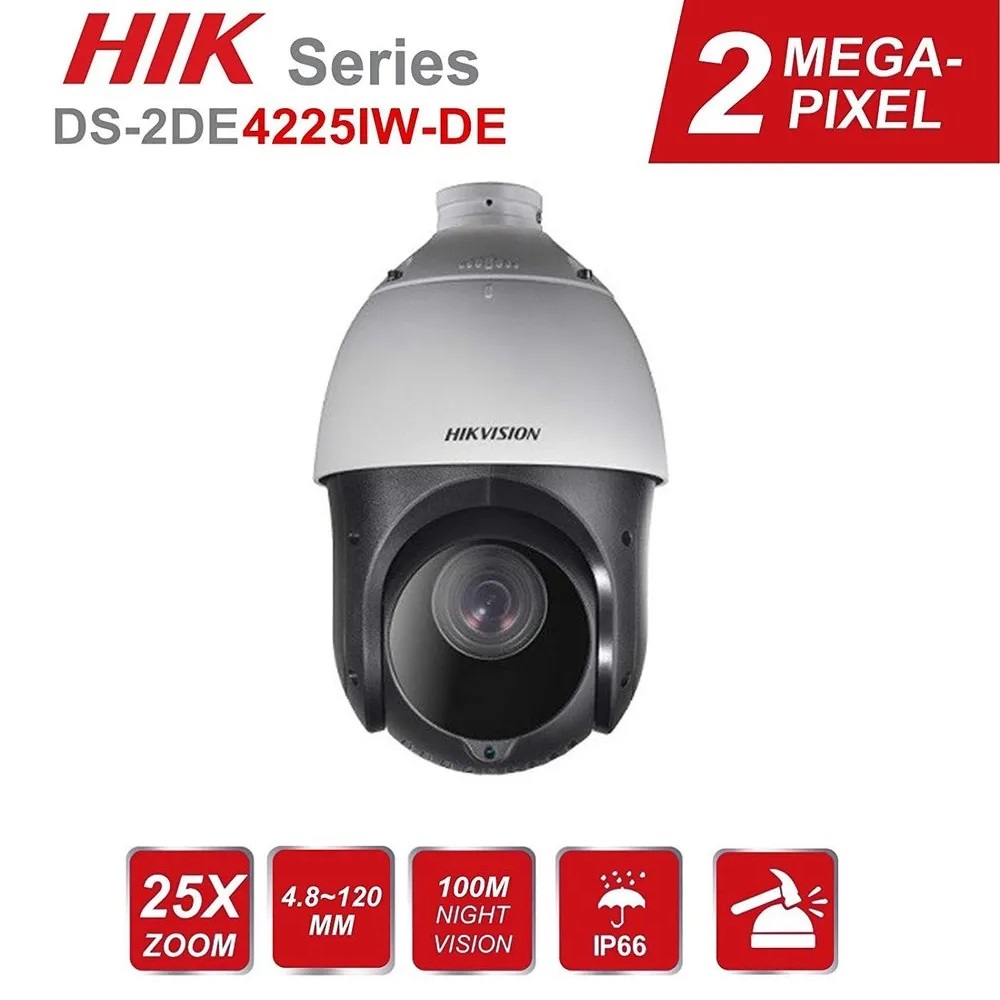 Hikvision DS-2DE4225IW-DEO Cámara Dome 2MP 25X - Imagen 3
