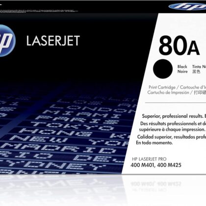 HP 80A Tóner Negro Original