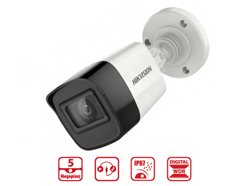 Cámara de Vigilancia Hikvision 5 MP Bala - Imagen 2