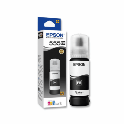 Recarga Tinta Epson T555 Photo Negro Original