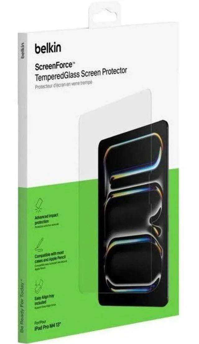 Protector de Vidrio Templado Belkin Transparente