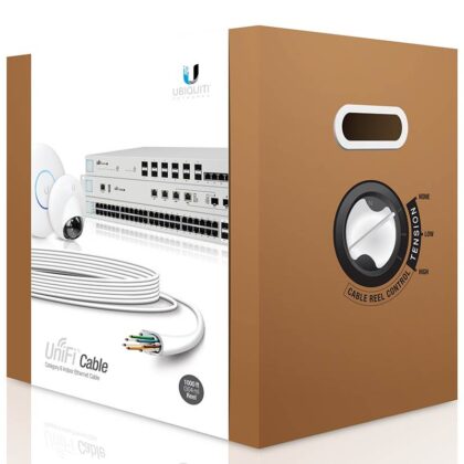 Cable Ubiquiti CAT6 UTP 305m Blanco