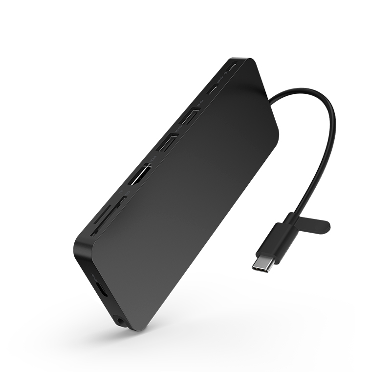 Hub USB-C Lenovo Slim Travel Dock Negro Eclipse - Imagen 2