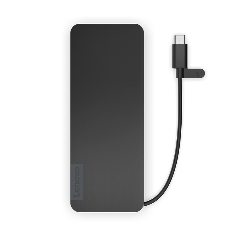 Hub USB-C Lenovo Slim Travel Dock Negro Eclipse - Imagen 3