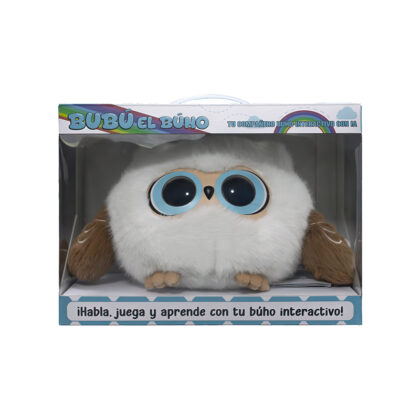 Bubú el Búho Interactivo con IA ChatGPT 4o - Juguete Inteligente