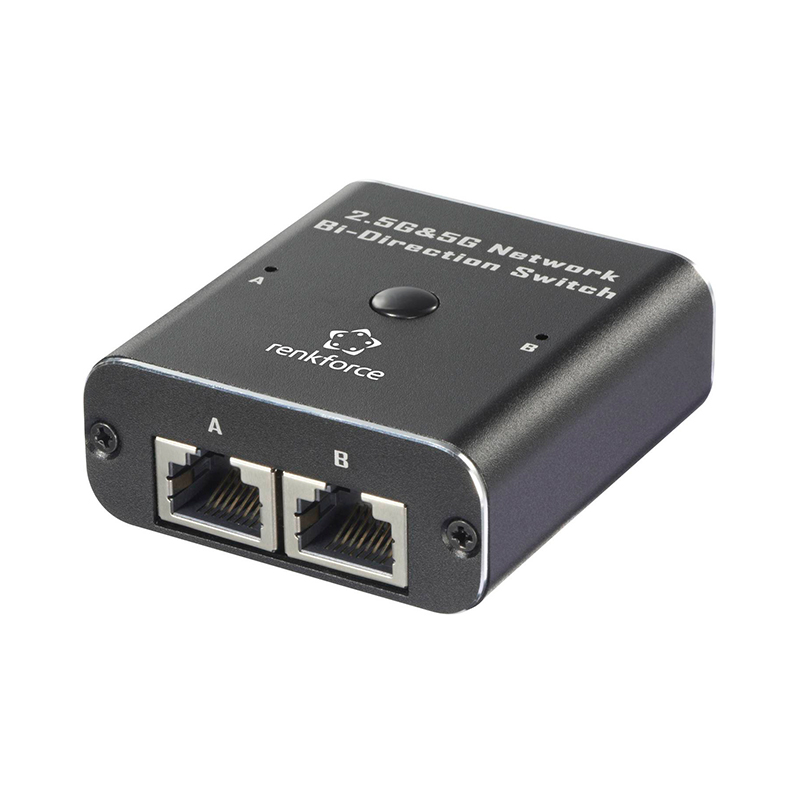 Switch Bidireccional Renkforce RF-EW-700 2 Puertos 2.5G/5G USB - Imagen 2