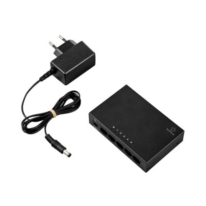 Switch de Red Gigabit RENKFORCE RF-US-500 5 Puertos 10/100/1000 Mbps