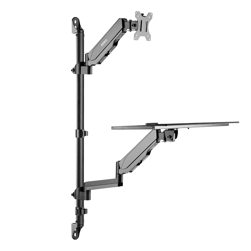 Soporte de Pared para Monitor + Bandeja Teclado SpeaKa SP-MM-710 - Imagen 3