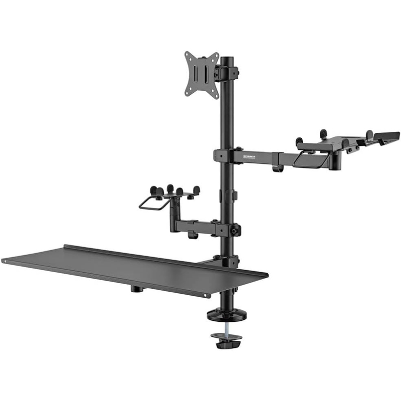 Soporte Monitor POS Speaka Professional SP-POS-100 Negro - Imagen 2