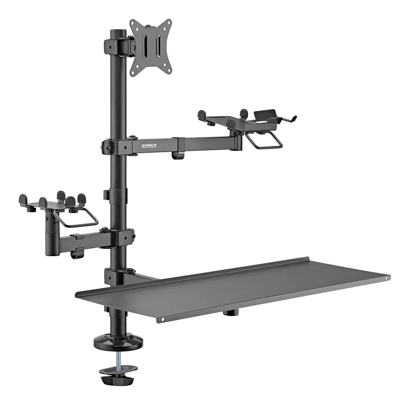 Soporte Monitor POS Speaka Professional SP-POS-100 Negro - Imagen 4