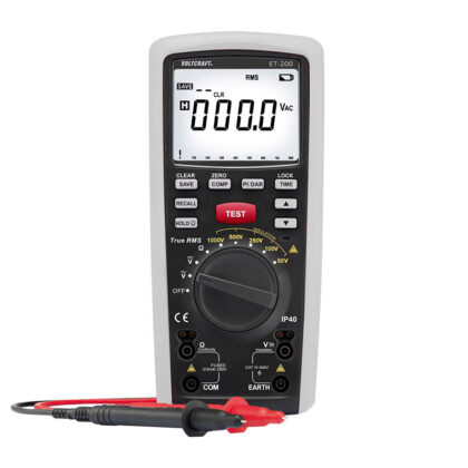 Megaóhmetro Digital VOLTCRAFT ET-200 1000V 20GΩ