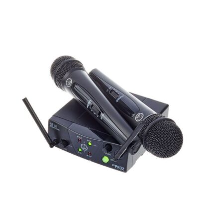 AKG WMS40 Mini 2 Micrófonos Inalámbricos VOCx2