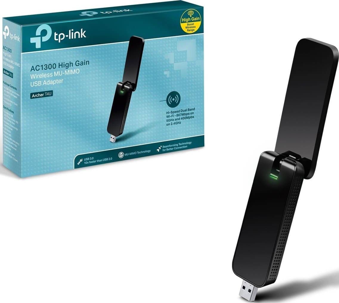 TP-Link Archer T4U Adaptador USB 3.0 AC1200