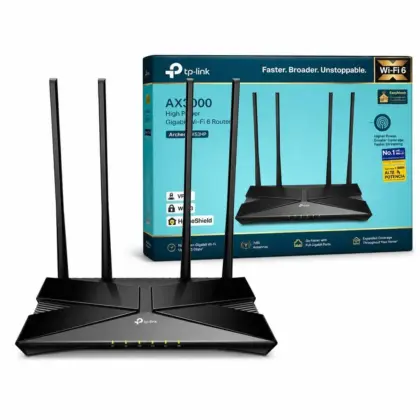 Router WiFi 6 AX3000 TP-Link Archer AX53HP - Doble Banda, 4 Antenas 7d