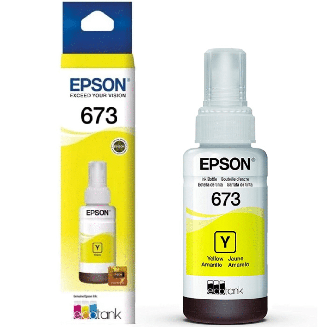 Epson T673 Amarillo Original Recarga