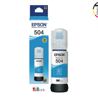 Recarga de Tinta Epson 504 Cian 70ml