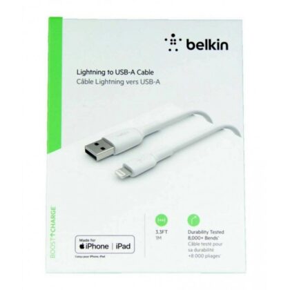 Belkin BoostCharge Cable Lightning 1m Blanco